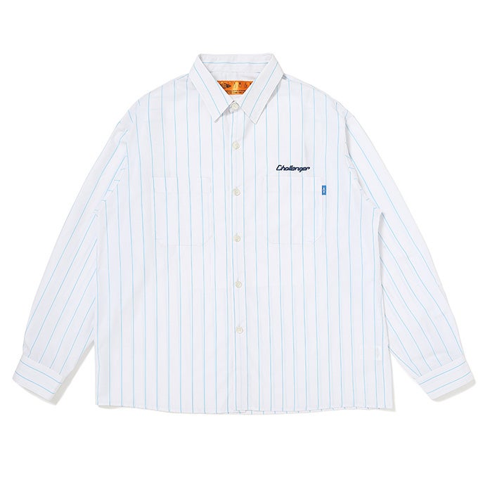 CHALLENGER L/S STRIPE MECHANIC SHIRT | LOCKSTOCK/STLIKE