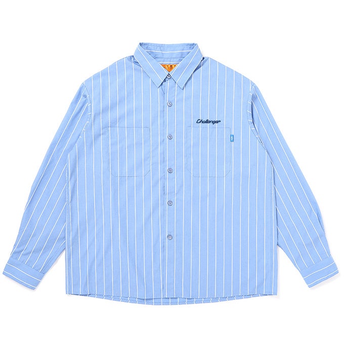 CHALLENGER L/S STRIPE MECHANIC SHIRT | LOCKSTOCK/STLIKE