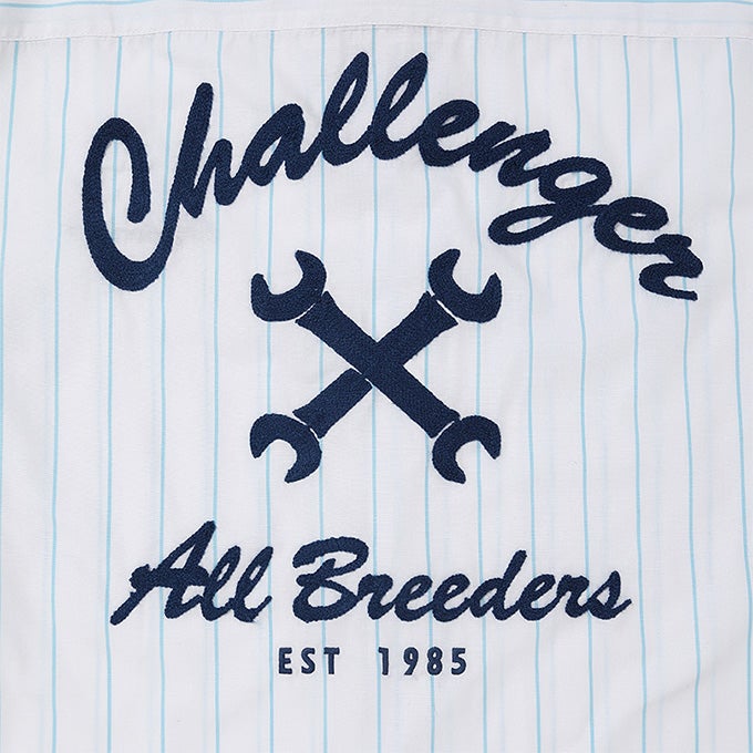 チャレンジャー challenger MECHANIC WORK SHIRT CHALLENGER L/S STRIPE MECHANIC SHIRT | LOCKSTOCK/STLIKE