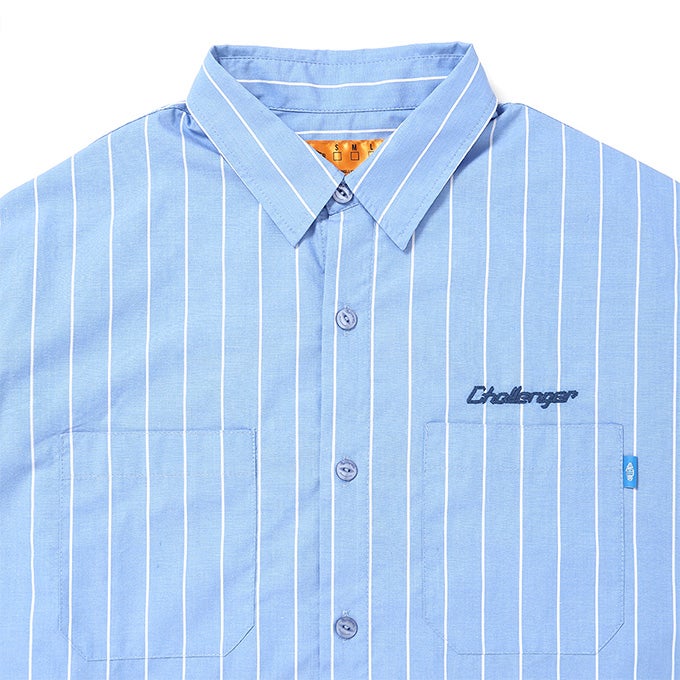 CHALLENGER L/S STRIPE MECHANIC SHIRT | LOCKSTOCK/STLIKE