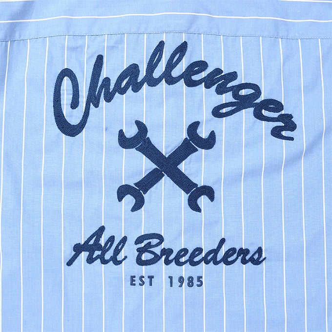 CHALLENGER L/S STRIPE MECHANIC SHIRT | LOCKSTOCK/STLIKE