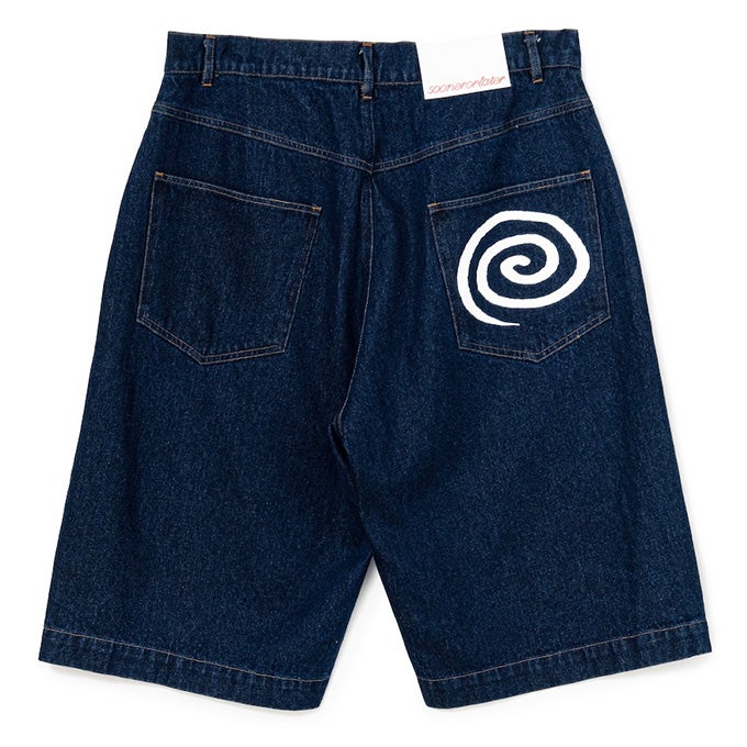 SOL/soonerorlater GuruGuru Denim Shorts | LOCKSTOCK/STLIKE