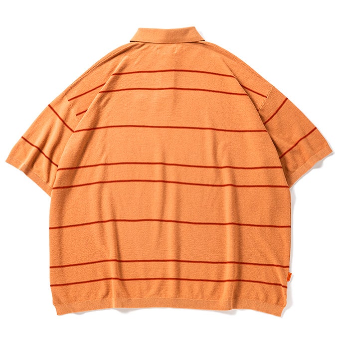 TIGHTBOOTH PRODUCTION BORDER KNIT POLO | LOCKSTOCK/STLIKE