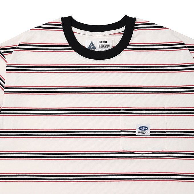 CHALLENGER S/S AUTHENTIC BORDER TEE | LOCKSTOCK/STLIKE