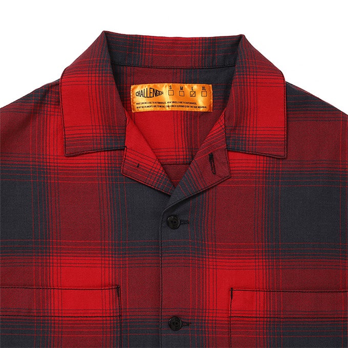 CHALLENGER SHADOW CHECK SHIRT | LOCKSTOCK/STLIKE