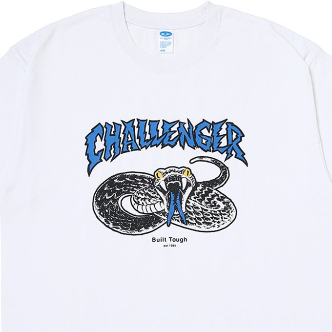 ぴ*ち様 ★CHALLENGER★ スネークプリント Tシャツ Ｍ CHALLENGER PIGMENT SNAKE TEE | LOCKSTOCK/STLIKE