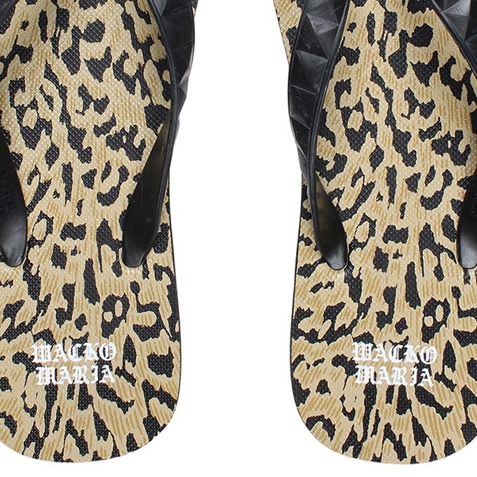 WACKO MARIA HAYN / LEOPARD BEACH SANDALS | LOCKSTOCK/STLIKE