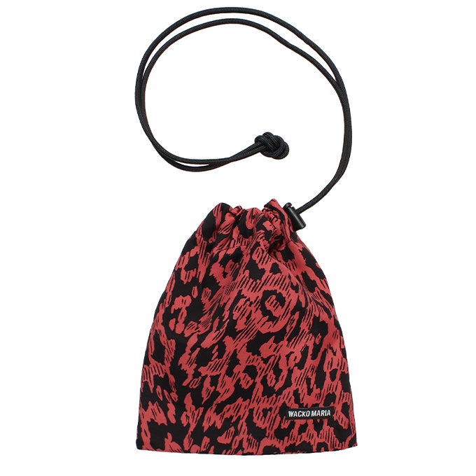 WACKO MARIA LEOPARD DRAWSTRING BAG | LOCKSTOCK/STLIKE