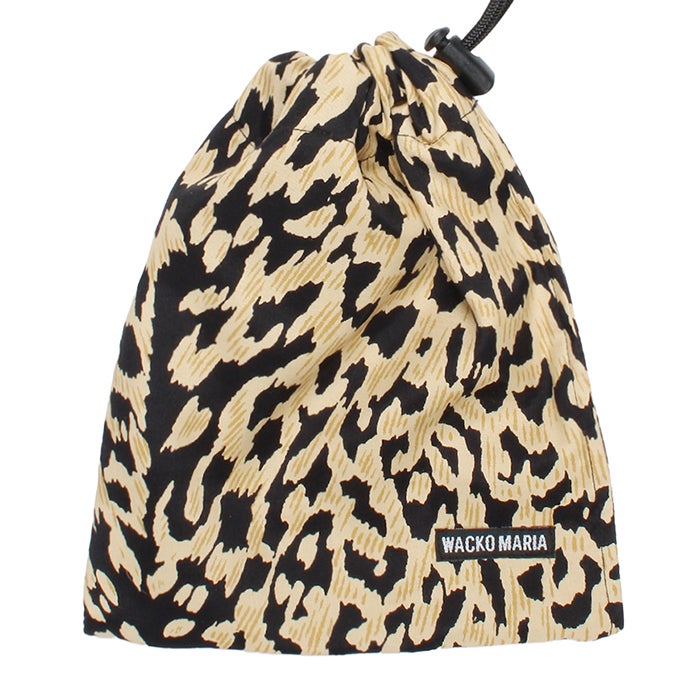 WACKO MARIA LEOPARD DRAWSTRING BAG | LOCKSTOCK/STLIKE