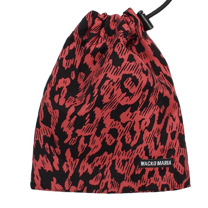 WACKO MARIA LEOPARD DRAWSTRING BAG | LOCKSTOCK/STLIKE