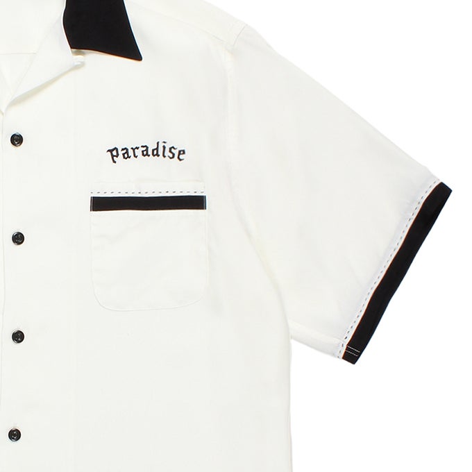 WACKO MARIA SWITCHING 50'S OPEN COLLAR SHIRT S/S ( TYPE-2