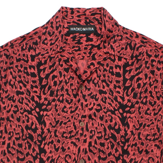WACKO MARIA LEOPARD HAWAIIAN SHIRT S/S ( TYPE-3 ) | LOCKSTOCK/STLIKE