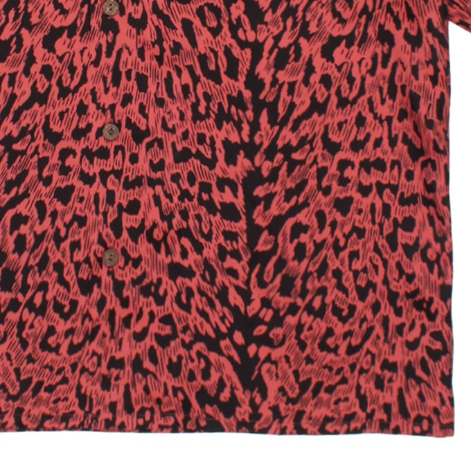 WACKO MARIA LEOPARD HAWAIIAN SHIRT S/S ( TYPE-3 ) | LOCKSTOCK/STLIKE