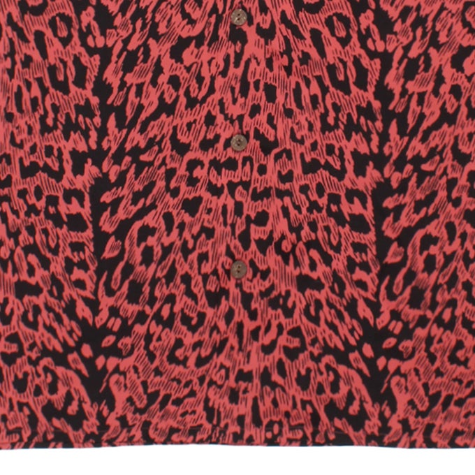 WACKO MARIA LEOPARD HAWAIIAN SHIRT S/S ( TYPE-3 ) | LOCKSTOCK/STLIKE