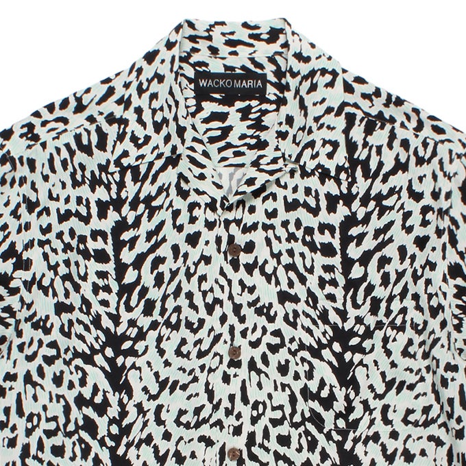 WACKO MARIA LEOPARD HAWAIIAN SHIRT S/S ( TYPE-3 ) | LOCKSTOCK/STLIKE