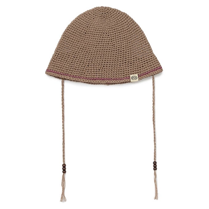 SOL/soonerorlater Hand-knitted Hemp Hat | LOCKSTOCK/STLIKE