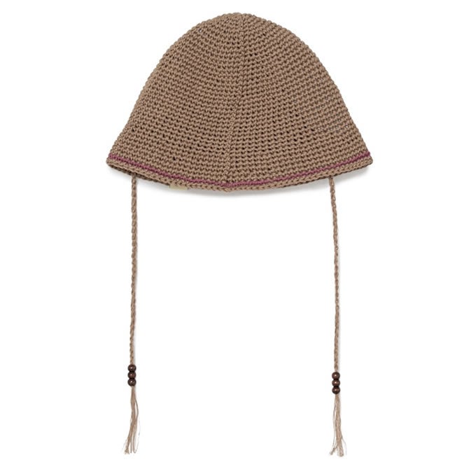 SOL/soonerorlater Hand-knitted Hemp Hat | LOCKSTOCK/STLIKE