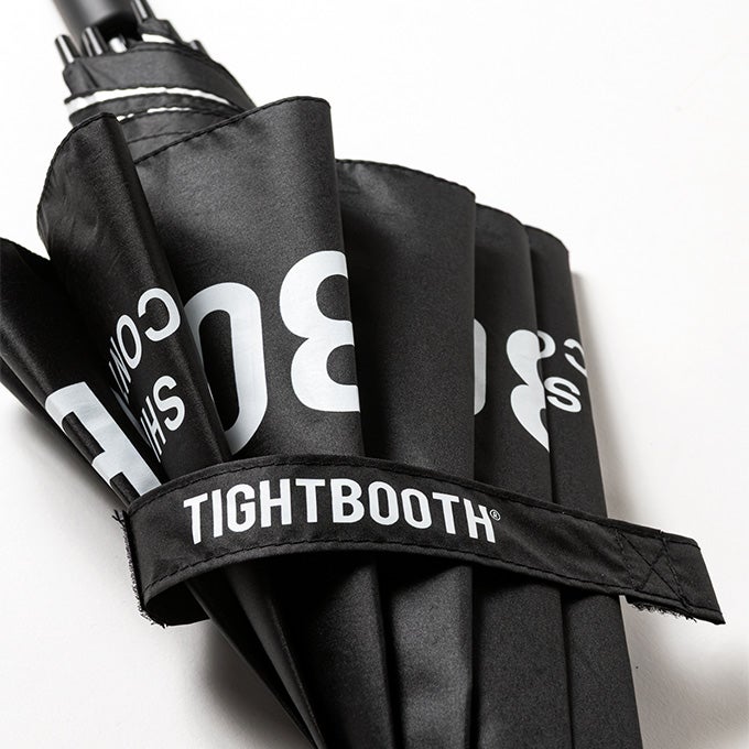 セール TIGHTBOOTHPRODUCTIONLABEL LOGOBANGLE TIGHTBOOTH PRODUCTION LABEL LOGO UMBRELLA | LOCKSTOCK/STLIKE