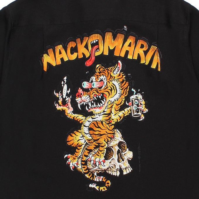 WACKO MARIA TIM LEHI / 50'S OPEN COLLAR SHIRT | LOCKSTOCK/STLIKE