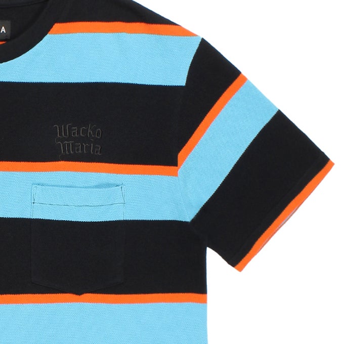 WACKO MARIA STRIPED CREW NECK T-SHIRT | LOCKSTOCK/STLIKE