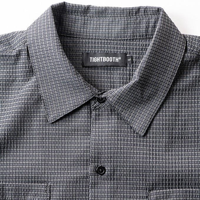 TIGHTBOOTH PRODUCTION SEERSUCKER ROLL UP SHIRT | LOCKSTOCK/STLIKE