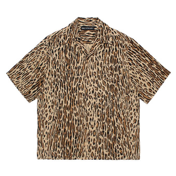 WACKO MARIA LEOPARD HAWAIIAN SHIRT S/S ( TYPE-4 ) | LOCKSTOCK/STLIKE