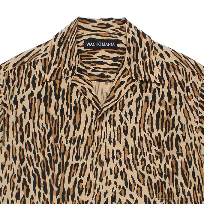 WACKO MARIA LEOPARD HAWAIIAN SHIRT S/S ( TYPE-4 ) | LOCKSTOCK/STLIKE