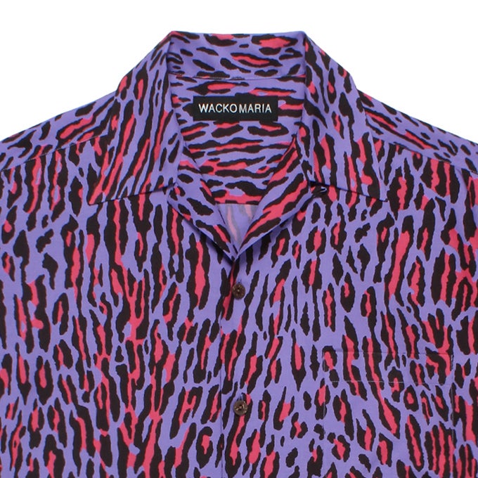 WACKO MARIA LEOPARD HAWAIIAN SHIRT S/S ( TYPE-4 ) | LOCKSTOCK/STLIKE