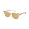 A.CLEAR×GOLD/ BROWN LENS
