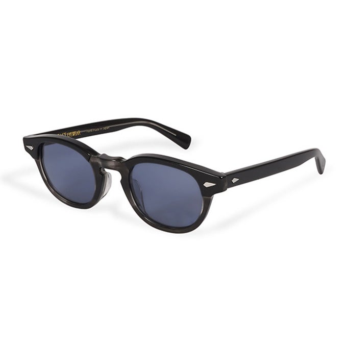BLACK x BLACK MARBLE / BLUE LENS