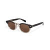 BLACK x A. CLEAR / BROWN LENS