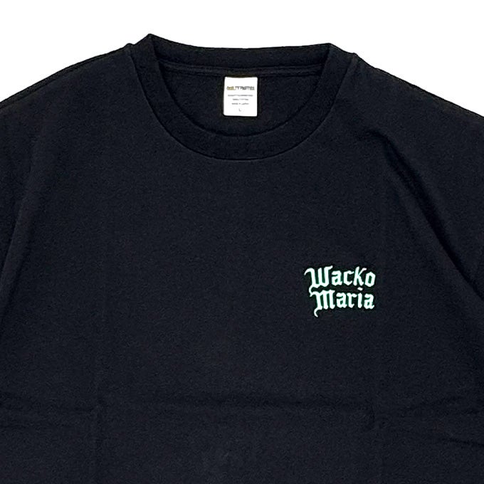 WACKO MARIA WASHED HEAVY WEIGHT CREW NECK T-SHIRT ( TYPE-2