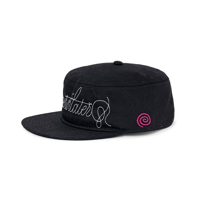 SOL/soonerorlater Cursive Logo Pillbox Cap | LOCKSTOCK/STLIKE