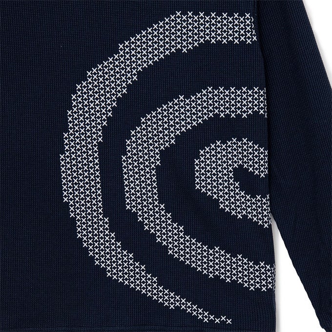SOL/soonerorlater Cross GuruGuru Waffle L/S Tee | LOCKSTOCK/STLIKE