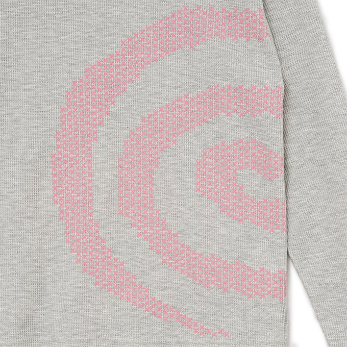 SOL/soonerorlater Cross GuruGuru Waffle L/S Tee | LOCKSTOCK/STLIKE