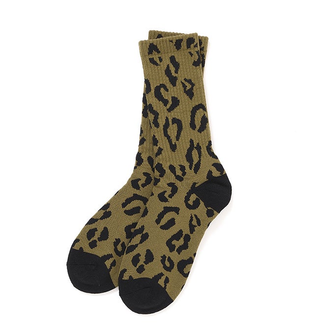 CHALLENGER LEOPARD SOCKS | LOCKSTOCK/STLIKE