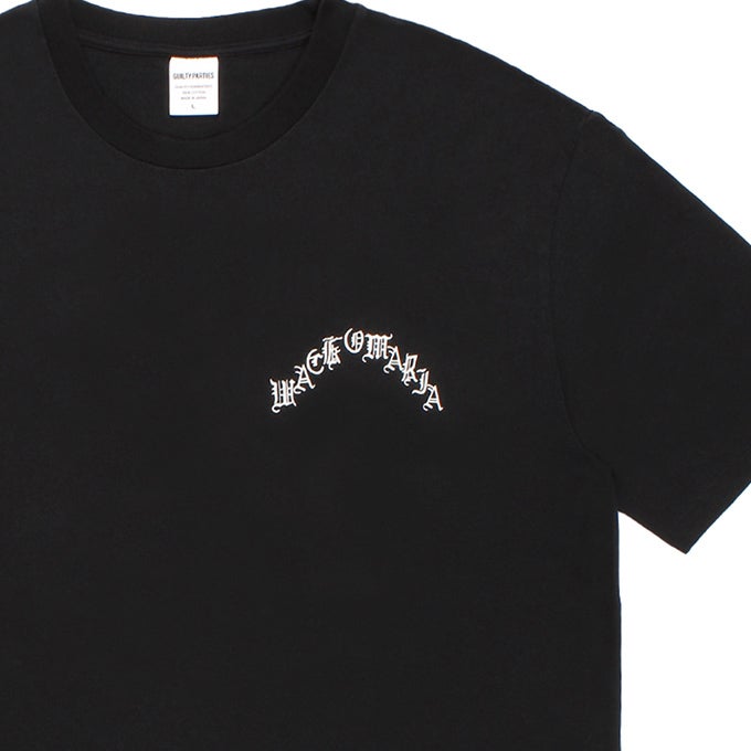 WACKO MARIA WASHED HEAVY WEIGHT CREW NECK T-SHIRT ( TYPE-4