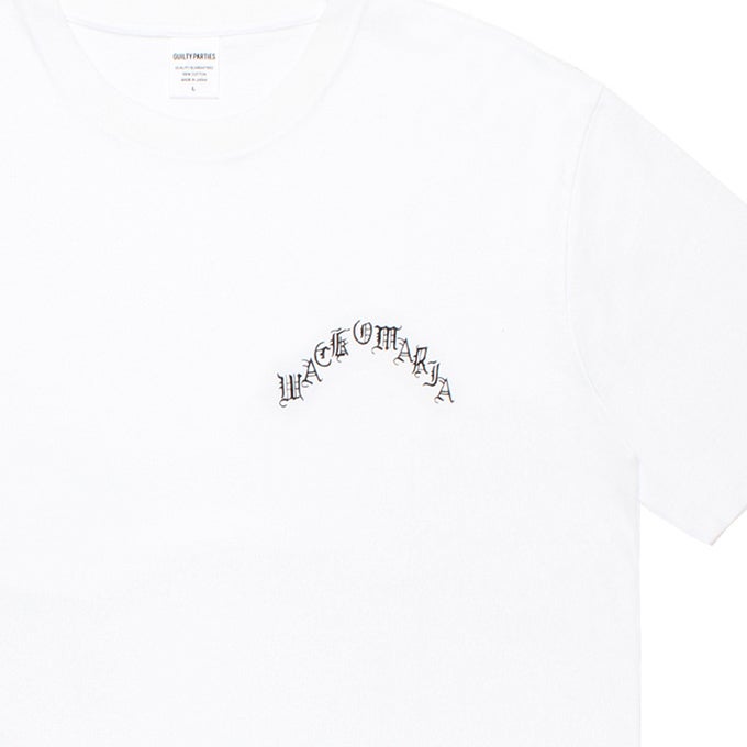 WACKO MARIA WASHED HEAVY WEIGHT CREW NECK T-SHIRT ( TYPE-4