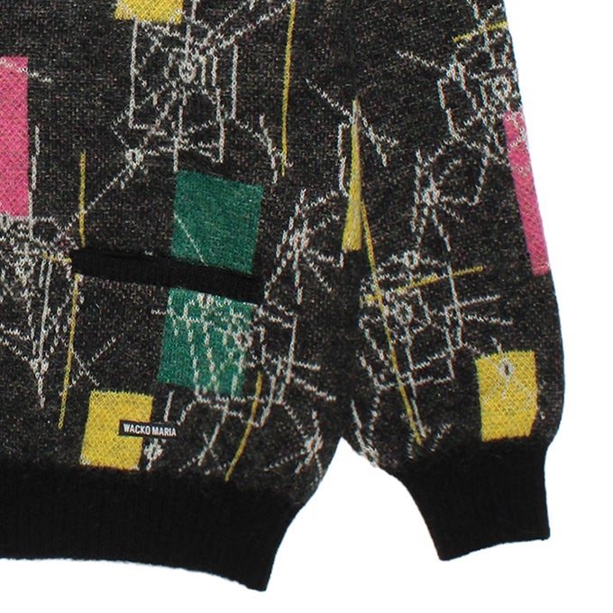 WACKO MARIA MOHAIR JACQUARD CARDIGAN ( TYPE-1 ) | LOCKSTOCK/STLIKE