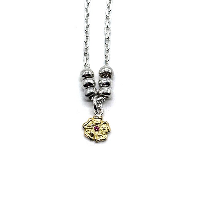 SILVER/18K