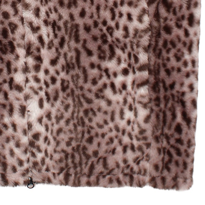 WACKO MARIA WILD THINGS / LEOPARD FAUX FUR HAPPY VEST ( TYPE-2