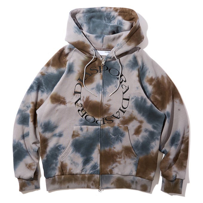 diaspora skateboard ジャケット DIASPORA SKATEBOARDS Dyed Full Zip Hooded Sweatshirt | LOCKSTOCK
